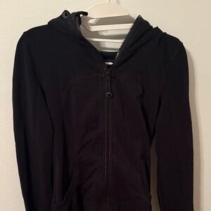 lululemon athletica Black Scuba Jacket Size 6
